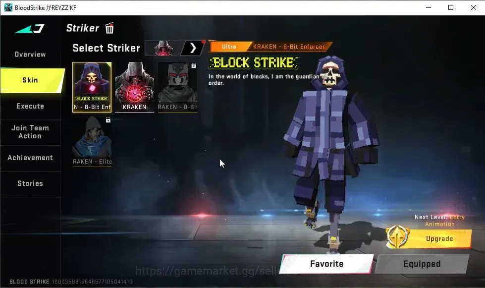 Blood Strike Accounts ASIA|ETERNAL ZERO-Oda|15 ULTRA[NACHO,Spear,MP5,Gal image 10
