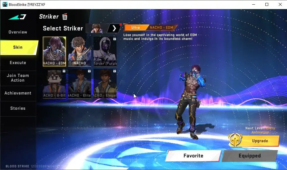 Blood Strike Accounts ASIA|ETERNAL ZERO-Oda|15 ULTRA[NACHO,Spear,MP5,Gal image 11
