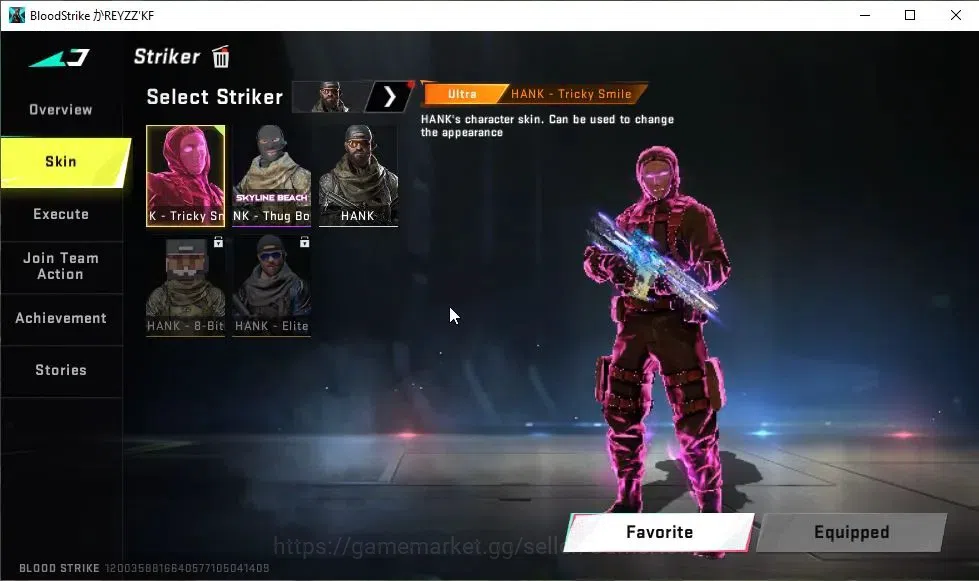 Blood Strike Accounts ASIA|ETERNAL ZERO-Oda|15 ULTRA[NACHO,Spear,MP5,Gal image 8