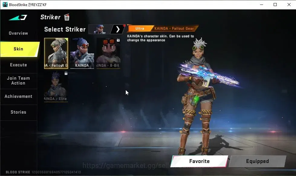 Blood Strike Accounts ASIA|ETERNAL ZERO-Oda|15 ULTRA[NACHO,Spear,MP5,Gal image 9