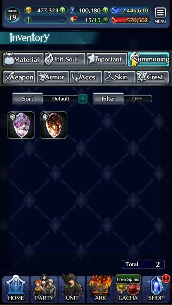 Last Cloudia Accounts GLOBAL|Rank 19|Top Tier Unit [Demon Lord Judecca-S image 15