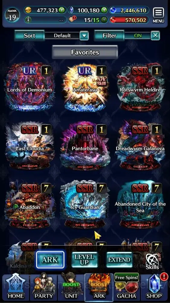 Last Cloudia Accounts GLOBAL|Rank 19|Top Tier Unit [Demon Lord Judecca-S image 6