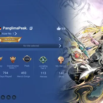 Honor of Kings Accounts Rare Skin Global Hero 113 Skin 140: Flawless Li Xin, Shanhai Li Xin, KIC Luna, 2 Legend(Musashi