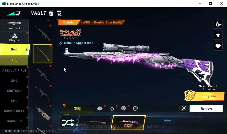 Blood Strike Accounts ASIA|ETERNAL Desert Eagle-Scorpius|Melee Talon Kni image 10