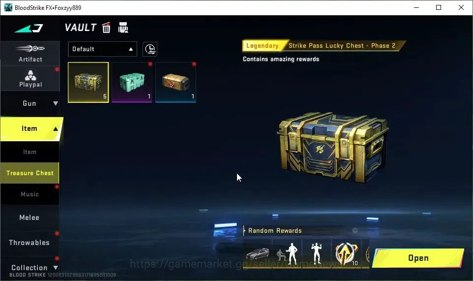 Blood Strike Accounts ASIA|ETERNAL Desert Eagle-Scorpius|Melee Talon Kni image 20