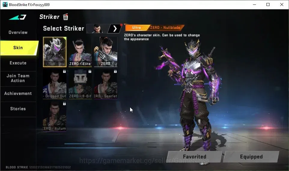 Blood Strike Accounts ASIA|ETERNAL Desert Eagle-Scorpius|Melee Talon Kni image 3