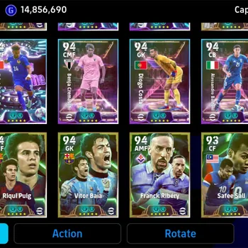 eFootball Accounts Legends & Iconic Players Android|PW 3225|BigT Messi 07,BigT Bale,Epic Ibra,Shw Kounde,Epic Neymar