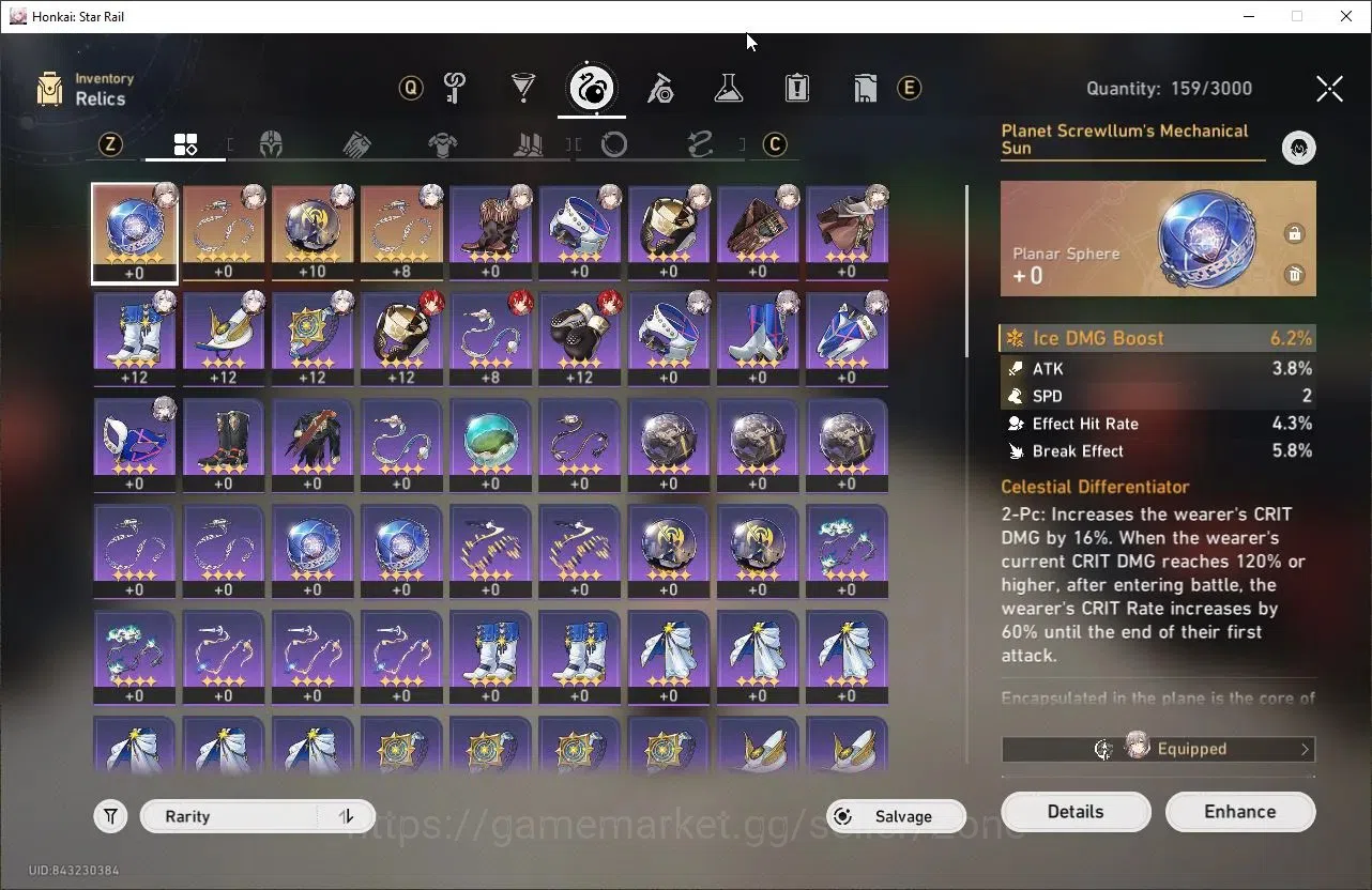 Honkai Star Rail Accounts Starter Asia|TL32 |Starter Phainon + Huohuo + Argenti + Bronya |744K Credits|TakeMail(HSR7025Z) 3