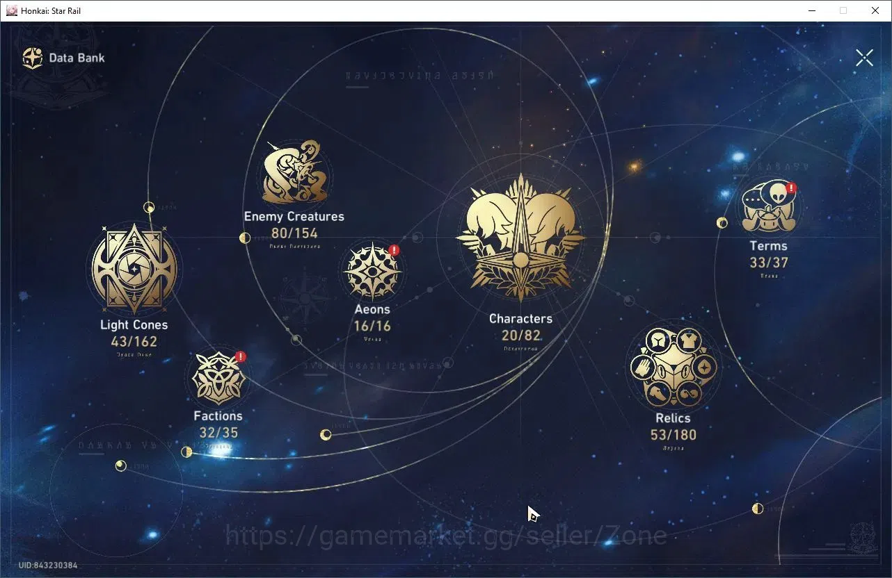 Honkai Star Rail Accounts Starter Asia|TL32 |Starter Phainon + Huohuo + Argenti + Bronya |744K Credits|TakeMail(HSR7025Z) 6