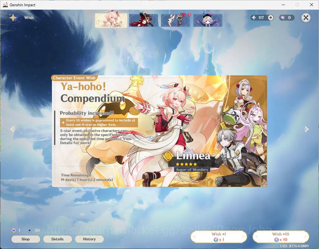 Genshin Impact Accounts ASIA | AR 54 | Mayuika, Yelan, Citlali, Bennet, Al image 2