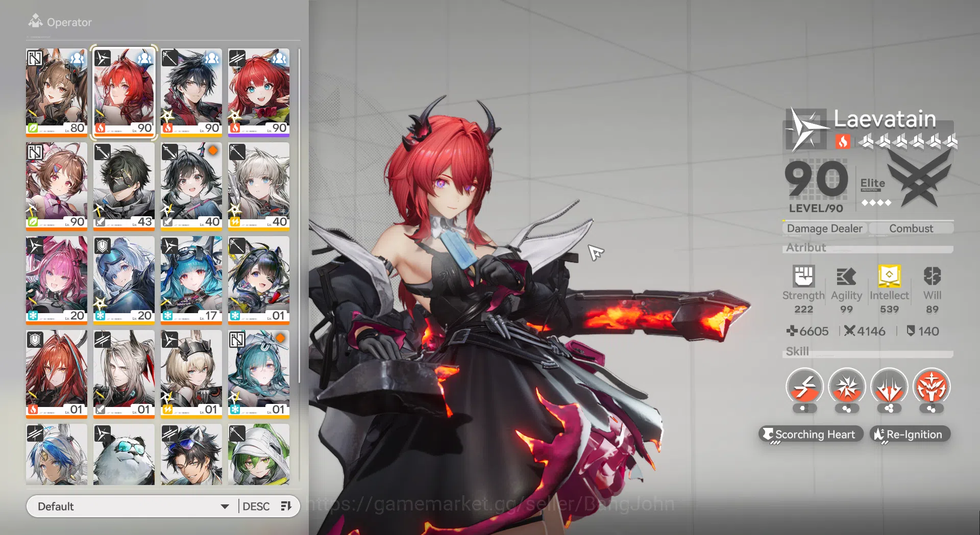 Arknights: Endfield Accounts ASIA | Lv 55 | Laevatain Sign, Gilberta Sign, Arde image 1