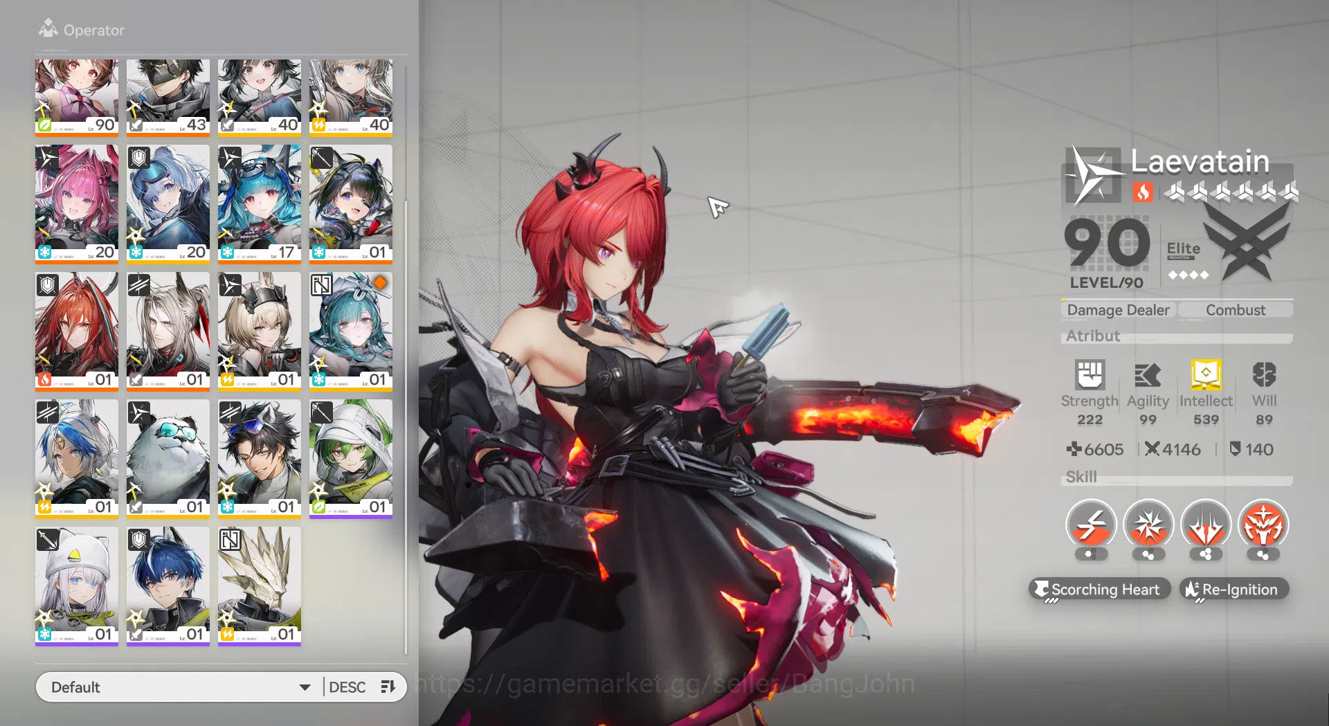 Arknights: Endfield Accounts ASIA | Lv 55 | Laevatain Sign, Gilberta Sign, Arde image 3
