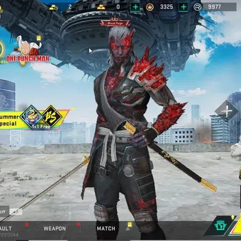 Blood Strike Accounts Collab Skin ASIA|10 ULTRA (ZERO,EMT,URB,SCAR,AR97,Etc)|Collab AOT