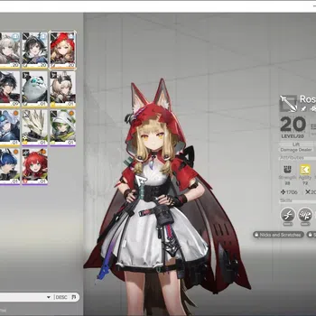 Arknights: Endfield Accounts Asia|Lv 39|Ready Gacha 38K Oro,4K Arsenal|59 Basic ,11 Chartered Permit|2 SSR 1 Limited (Rossi