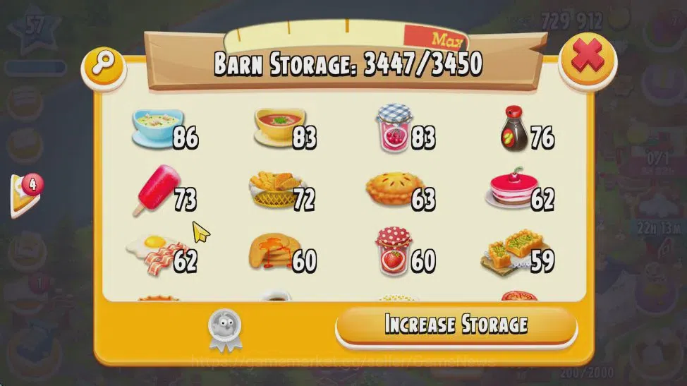 Hay Day Accounts Lvl 57 | Silo Storage 1100 + Barn Storage 3450 | 7 image 11