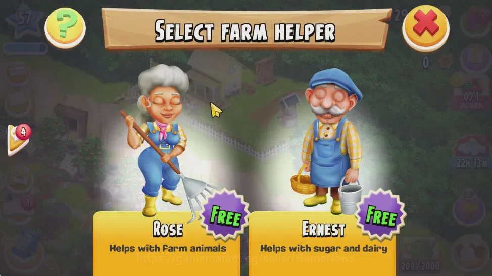 Hay Day Accounts Lvl 57 | Silo Storage 1100 + Barn Storage 3450 | 7 image 12