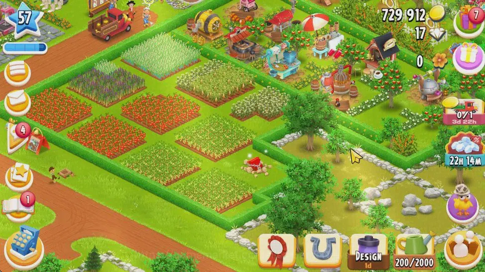 Hay Day Accounts Lvl 57 | Silo Storage 1100 + Barn Storage 3450 | 7 image 4