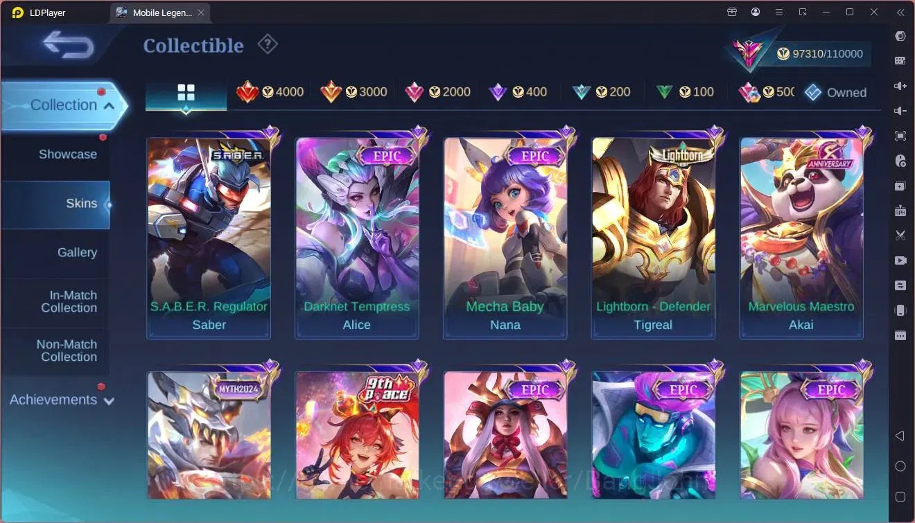 Mobile Legends: Bang Bang Accounts Global|Hero 97|Skin 313|Exalted|Ducati Leomord|HxH image 10