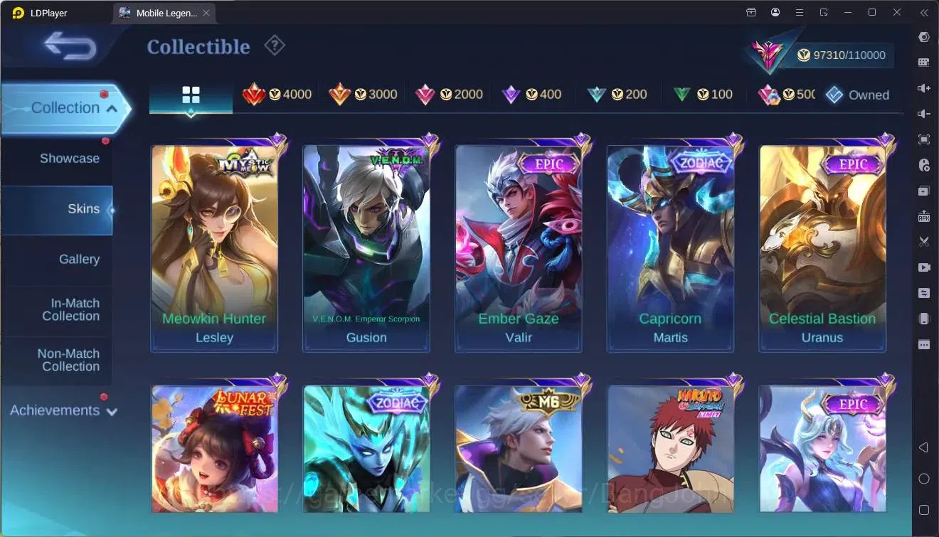 Mobile Legends: Bang Bang Accounts Global|Hero 97|Skin 313|Exalted|Ducati Leomord|HxH image 14