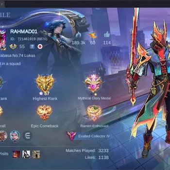 Mobile Legends: Bang Bang Collector Global|Hero 97|Skin 313|Exalted|Ducati Leomord|HxH image 1
