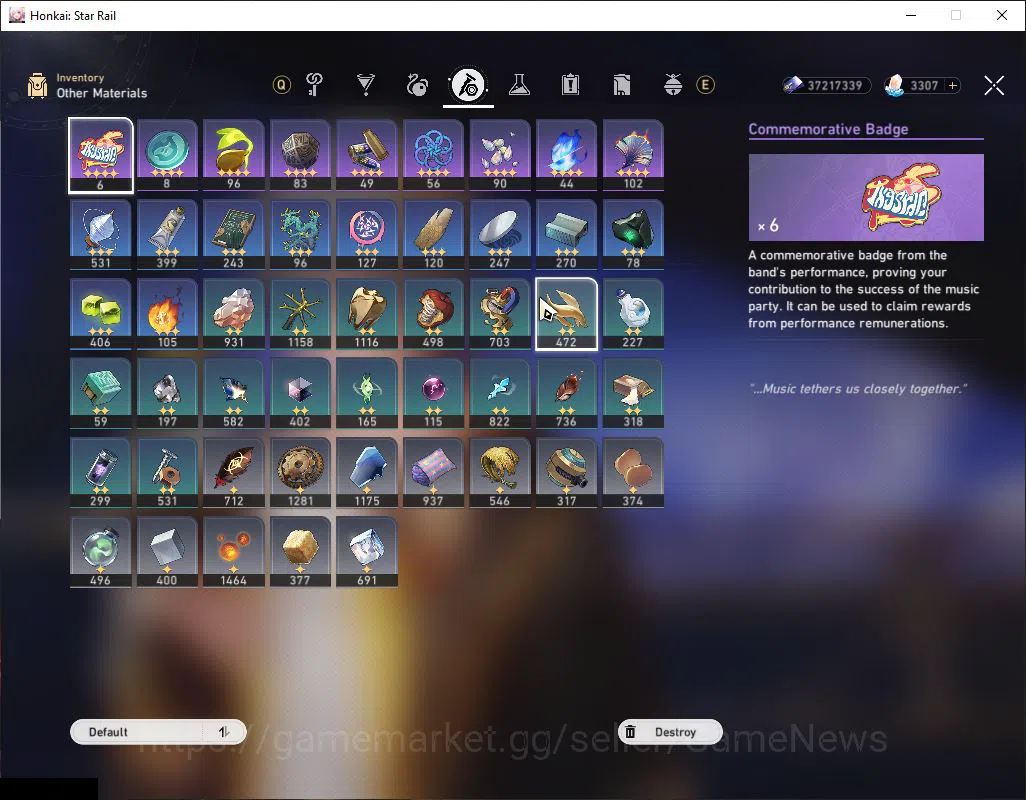 Honkai Star Rail Accounts Asia|TL 70|3,3K SJ+13 SRSP|13 Limited|[Saber,Arche image 5