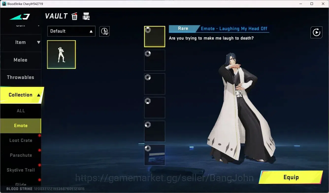 Blood Strike Accounts ASIA | Ultra KAG-6-Icicle | Collab Ethan-Byakuya K image 11