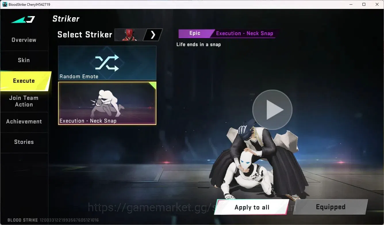 Blood Strike Accounts ASIA | Ultra KAG-6-Icicle | Collab Ethan-Byakuya K image 5