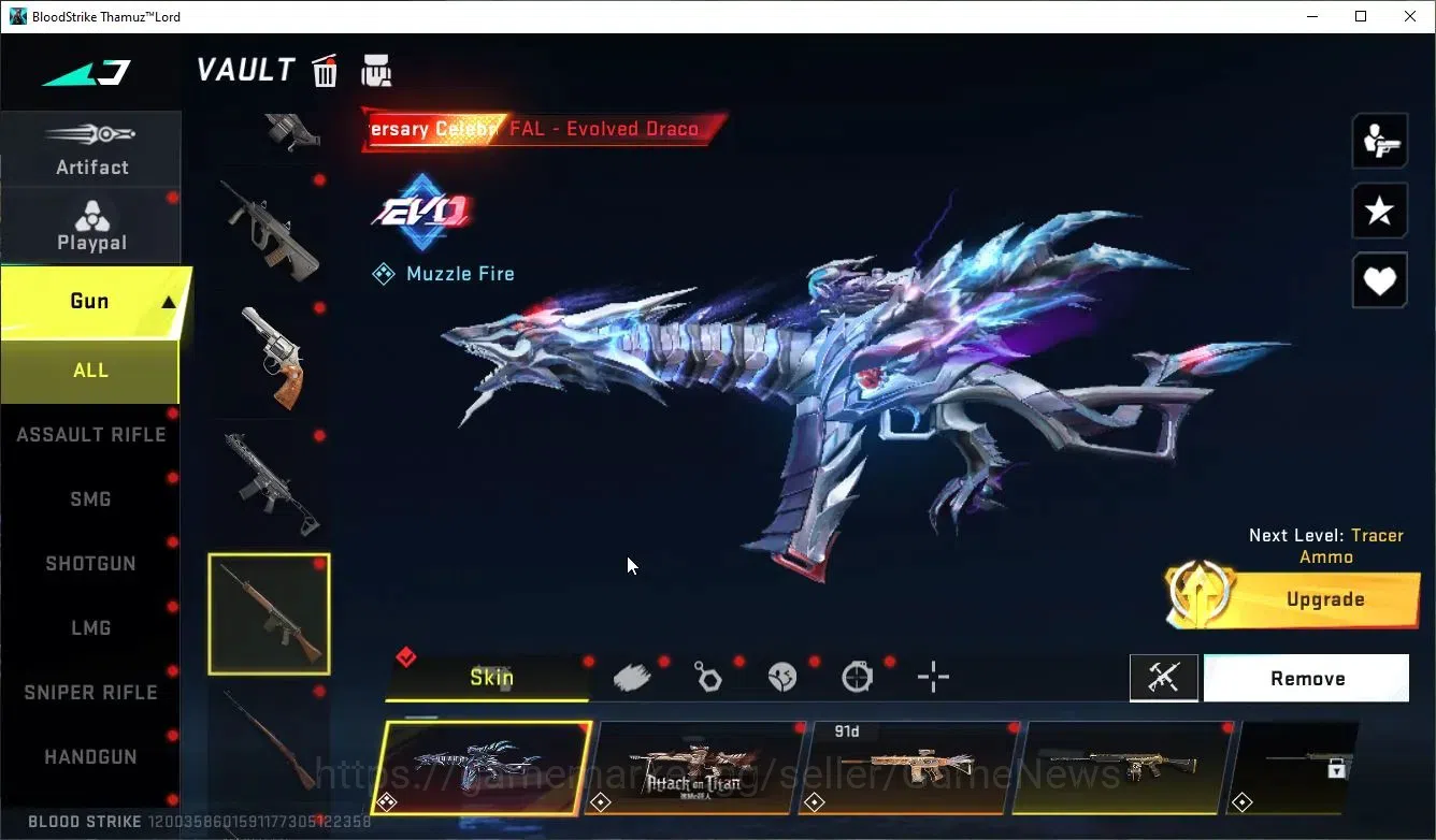Blood Strike Accounts ASIA|4 ULTRA[JET,M4A1-Dragon,AUG-FFox,Etc]|Collab  image 10