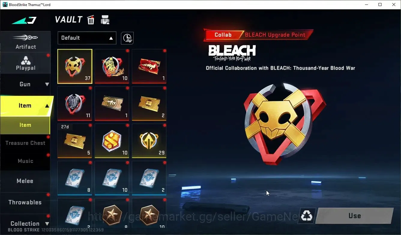 Blood Strike Accounts ASIA|4 ULTRA[JET,M4A1-Dragon,AUG-FFox,Etc]|Collab  image 14