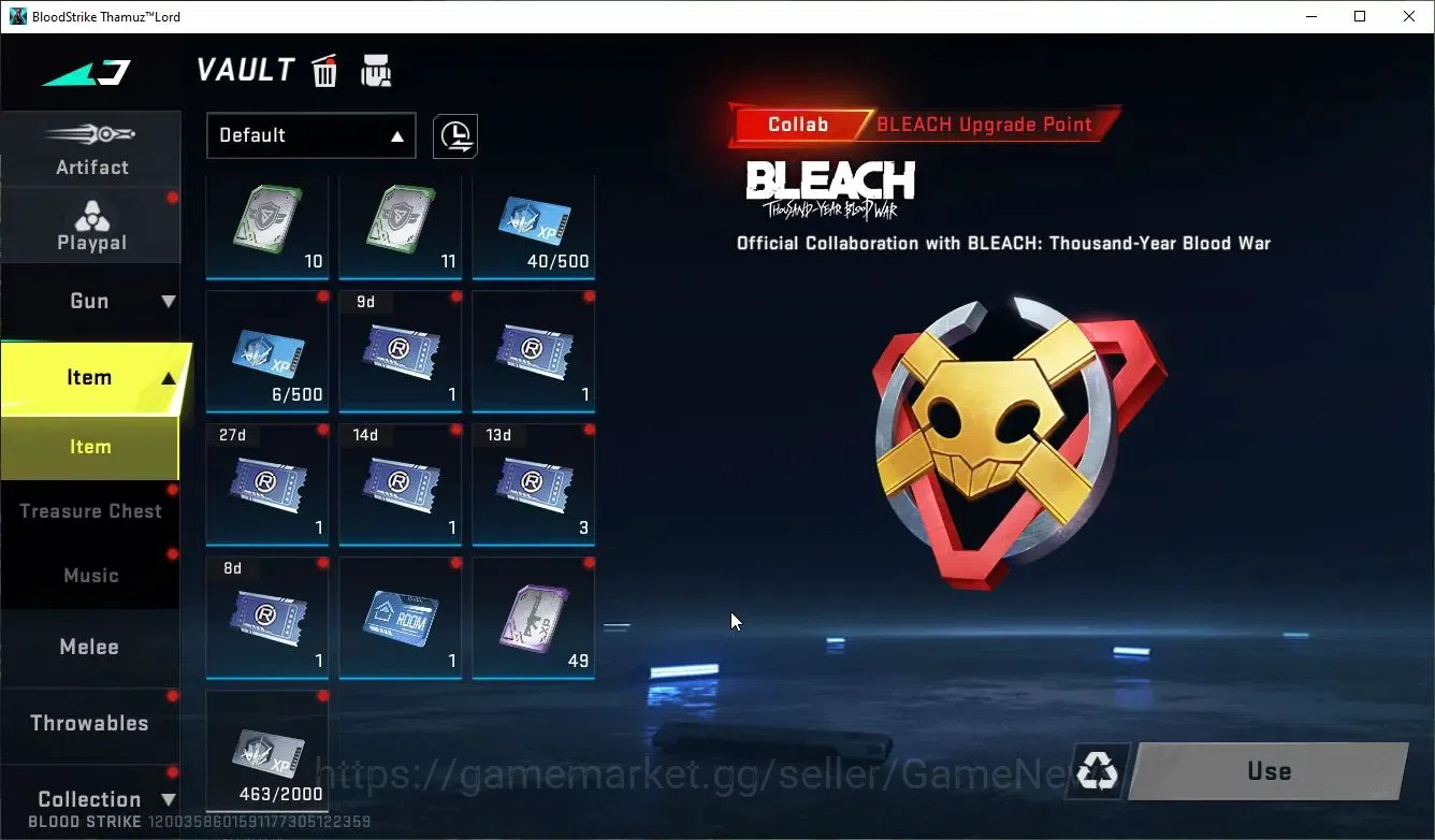 Blood Strike Accounts ASIA|4 ULTRA[JET,M4A1-Dragon,AUG-FFox,Etc]|Collab  image 15
