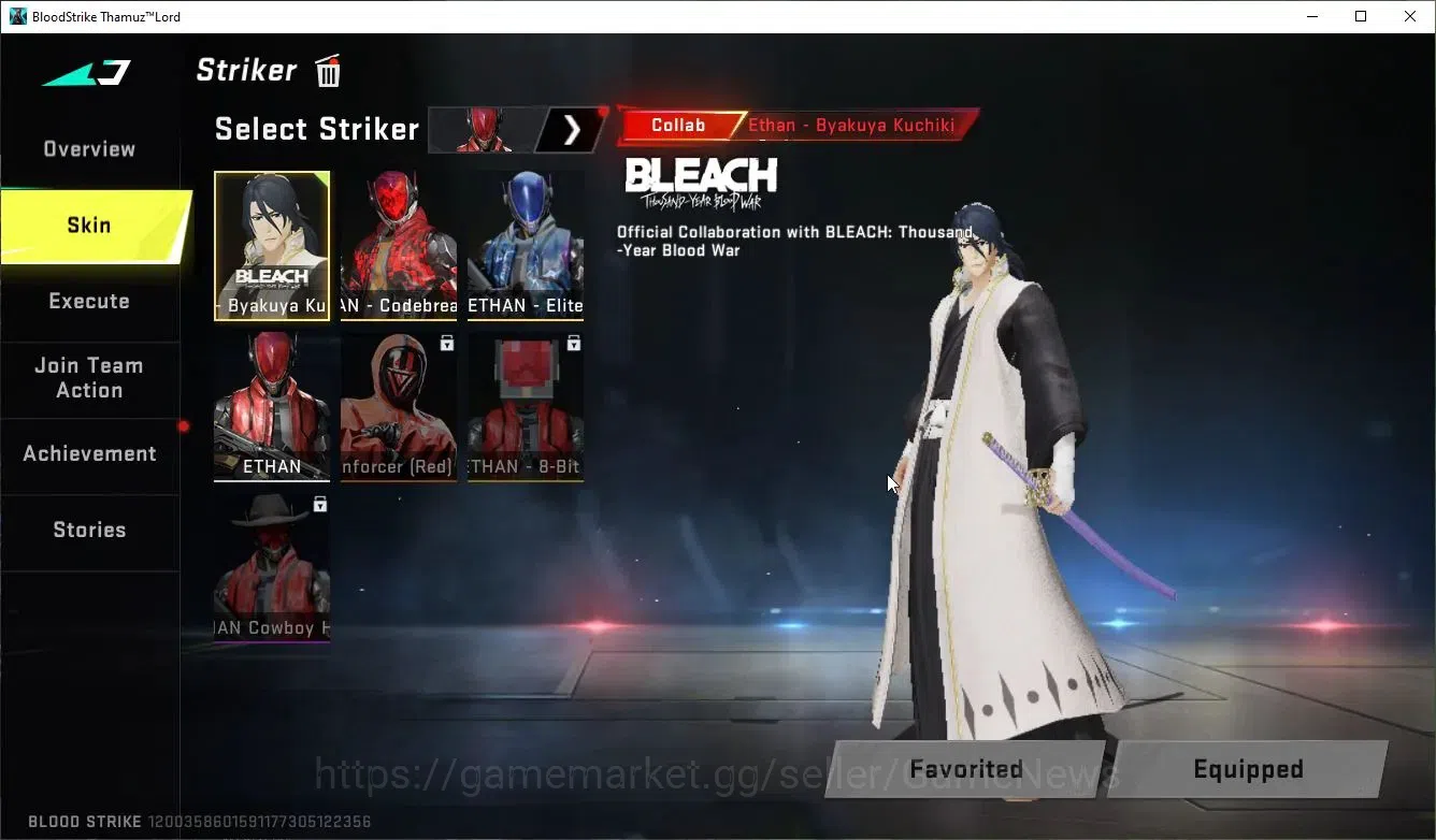 Blood Strike Accounts ASIA|4 ULTRA[JET,M4A1-Dragon,AUG-FFox,Etc]|Collab  image 3