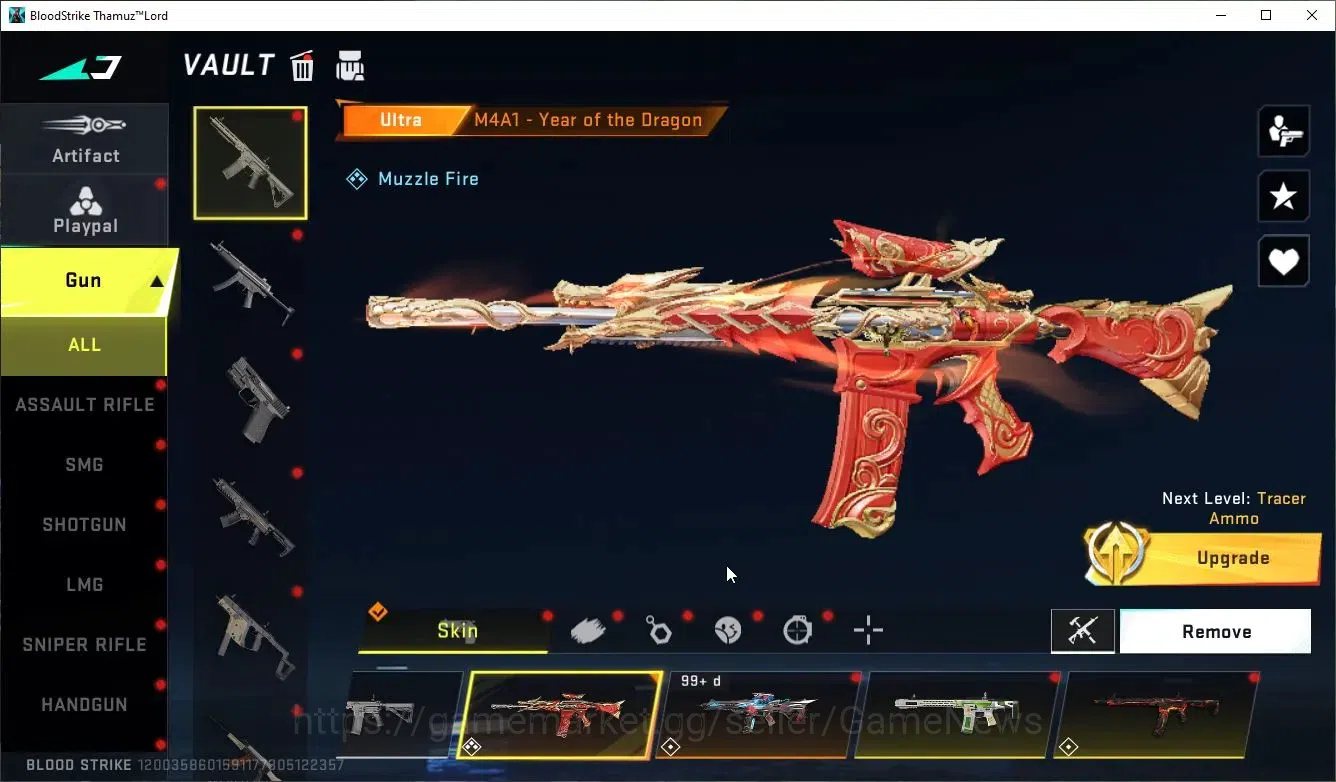 Blood Strike Accounts ASIA|4 ULTRA[JET,M4A1-Dragon,AUG-FFox,Etc]|Collab  image 6