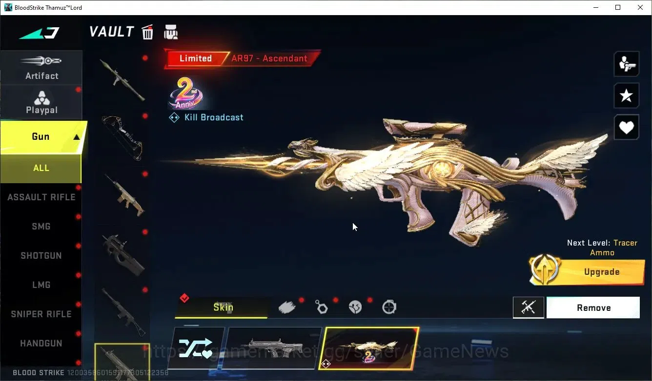 Blood Strike Accounts ASIA|4 ULTRA[JET,M4A1-Dragon,AUG-FFox,Etc]|Collab  image 8