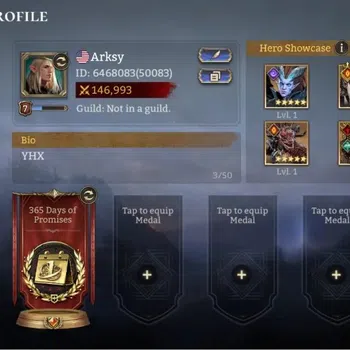 Watcher of Realms Accounts End-Game Global 60xx | Power 146K | 1 Lord:Rygar | 10 Legend | Check SS WOR039B