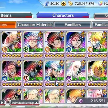 Bleach: Brave Souls Accounts Starter GLOBAL|30k Orb|Fresh Side Story|TYBW26 Genryusai,10th Aizen,GrimJow,New Ichigo,10th
