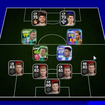 eFootball Accounts Starter Android| Fresh Starter| 2 Epic Eden Hazard,Mark Van Bommel | Show Time Kevin De Bruyne | Check SS