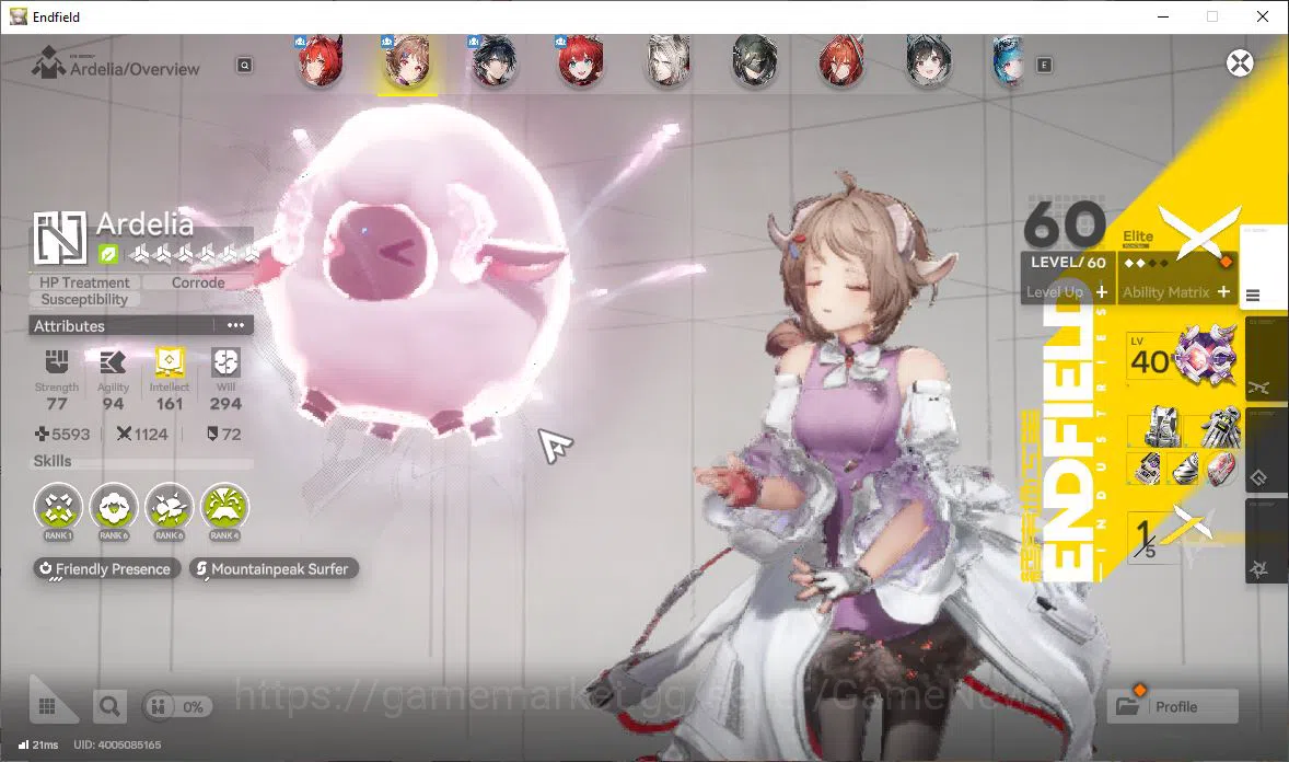 Arknights: Endfield Accounts ASIA|Lv56|SSR7(2Limit)11(*6WP)|LaevatainP1+sign,Gi image 14