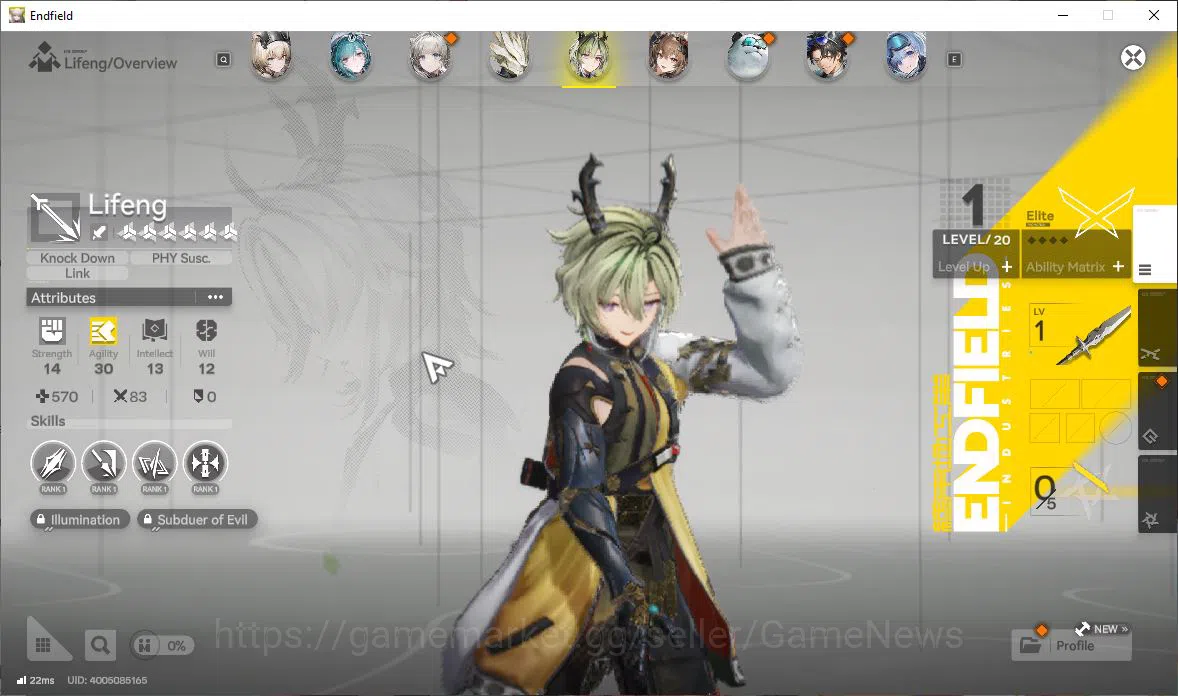 Arknights: Endfield Accounts ASIA|Lv56|SSR7(2Limit)11(*6WP)|LaevatainP1+sign,Gi image 18