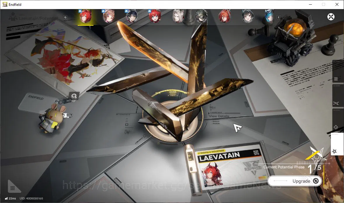 Arknights: Endfield Accounts ASIA|Lv56|SSR7(2Limit)11(*6WP)|LaevatainP1+sign,Gi image 20