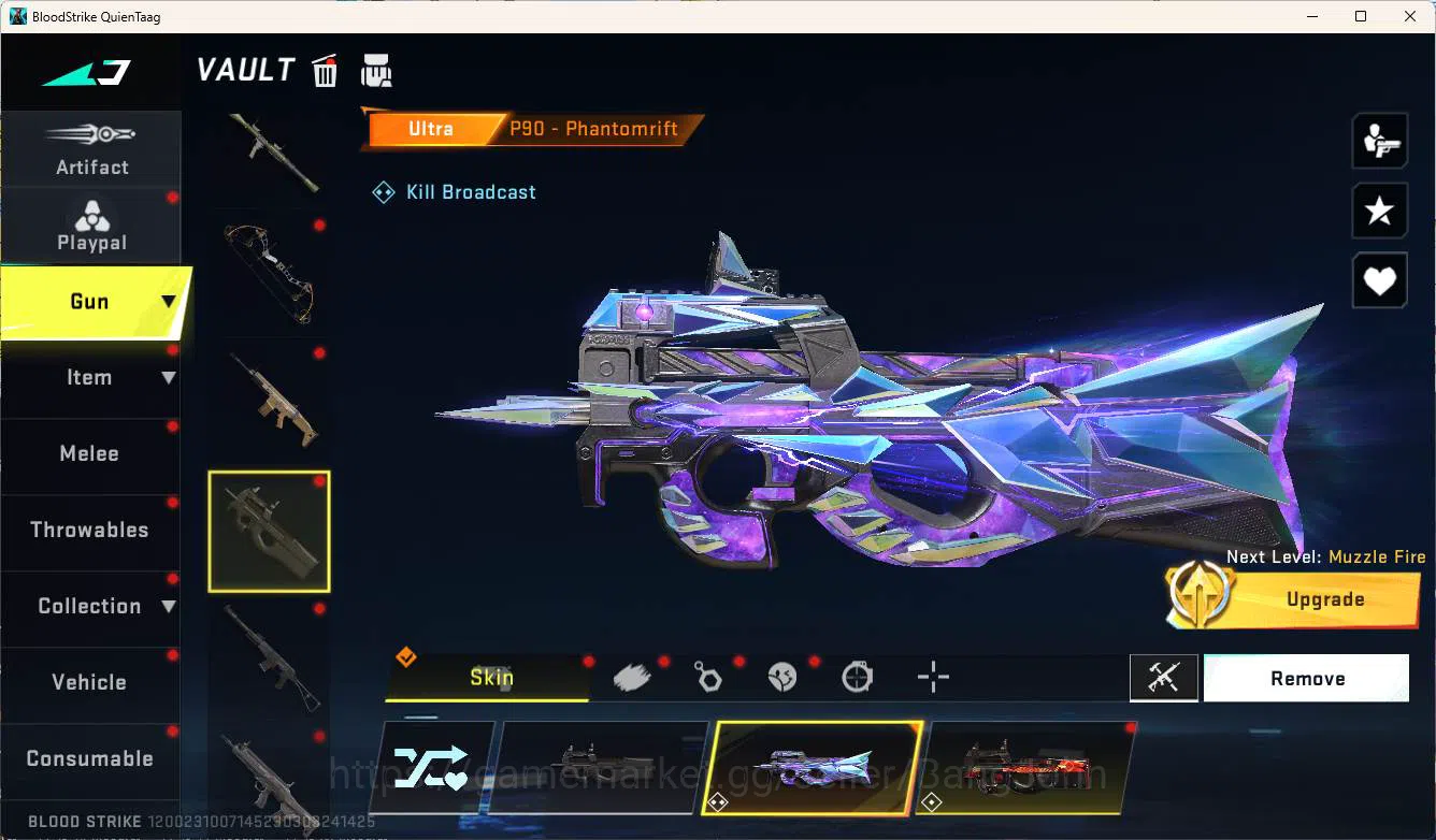 Blood Strike Accounts ASIA | EVANGELION FANS ACCOUNT |  more detail chec image 18