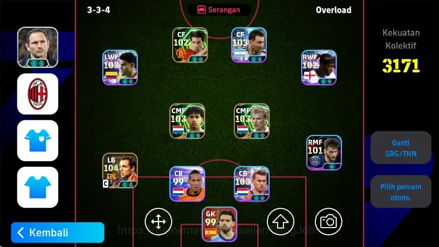 eFootball Accounts Others Mobile|PW 3171|Darwin Nunez ShowT,Luis Diaz ShowT,Steven Gerrard Epic,Eden Hazard Epic|2026|Check 1