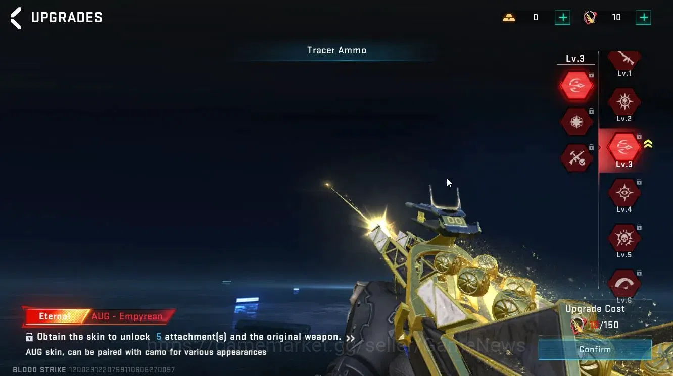 Blood Strike Accounts ASIA|ETERNAL AUG-Empyrean Lv3|ULTRA [SPIKE-Splash, image 9
