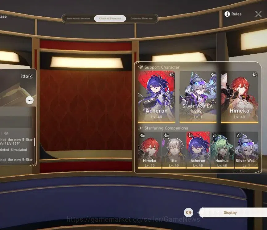 Honkai Star Rail Accounts Asia|TL 26|3 Limited| Silver Wolf 999, Acheron, Hu image 2