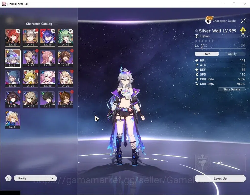 Honkai Star Rail Accounts Asia|TL 26|3 Limited| Silver Wolf 999, Acheron, Hu image 5