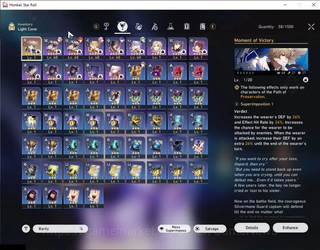 Honkai Star Rail Accounts Asia|TL 26|3 Limited| Silver Wolf 999, Acheron, Hu image 6