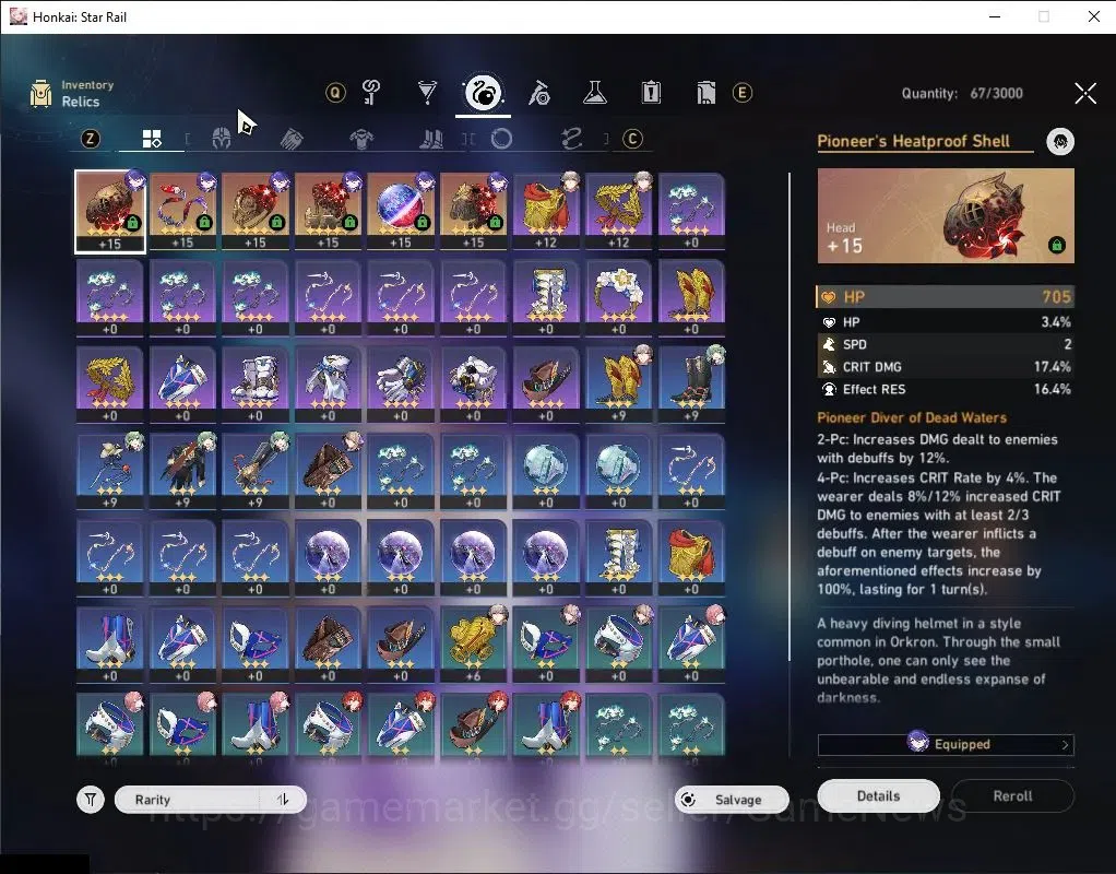 Honkai Star Rail Accounts Asia|TL 26|3 Limited| Silver Wolf 999, Acheron, Hu image 8
