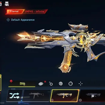 Blood Strike Accounts Rare Skin Asia|Eternal UMP45-Infinite+2 Legendary Nova Rebel Vogue+HK416+8 Striker| Rank Bronze III