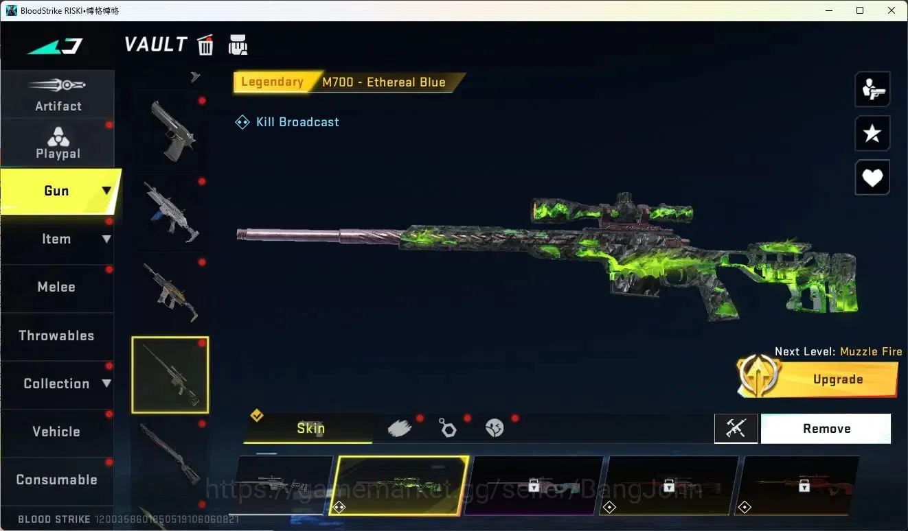 Blood Strike Accounts ASIA | 1 ETERNAL: Desert Eagle-Scorpius | 3 Collab image 10