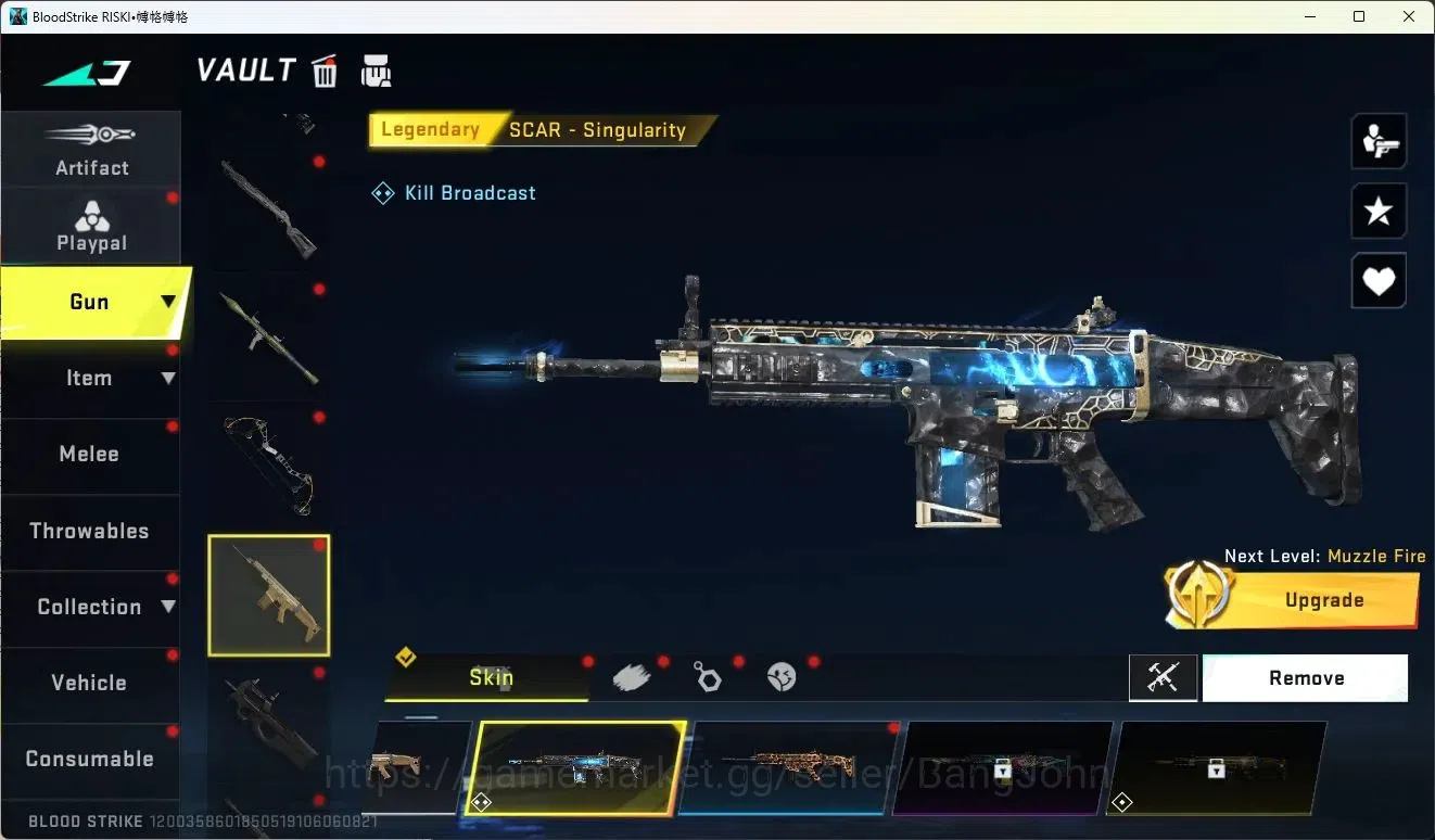 Blood Strike Accounts ASIA | 1 ETERNAL: Desert Eagle-Scorpius | 3 Collab image 11