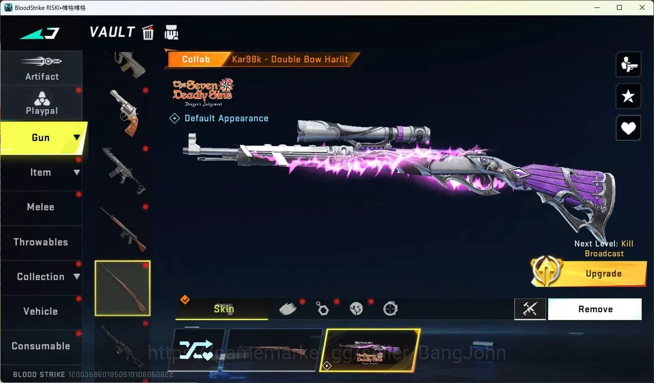 Blood Strike Accounts ASIA | 1 ETERNAL: Desert Eagle-Scorpius | 3 Collab image 15